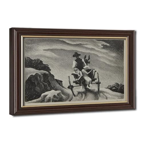 Impression sur toile Goin' Home Benton pour sublimer votre décoration de salon