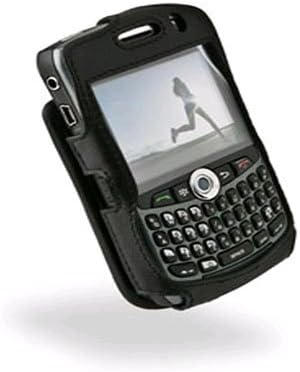 BlackBerry Curve 8300/ 8310/ 8320/ 8330 Lambskin Leather Case Premium - [Retail Packaged]