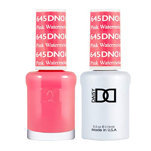 DND 645 Pink Watermelon Gel & Matching Polish Set - DND Gel & Lacquer