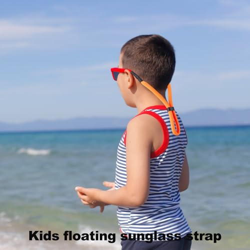 Sangle de lunettes flottante enfants avec cordon ajustable pour lunettes de soleil sport