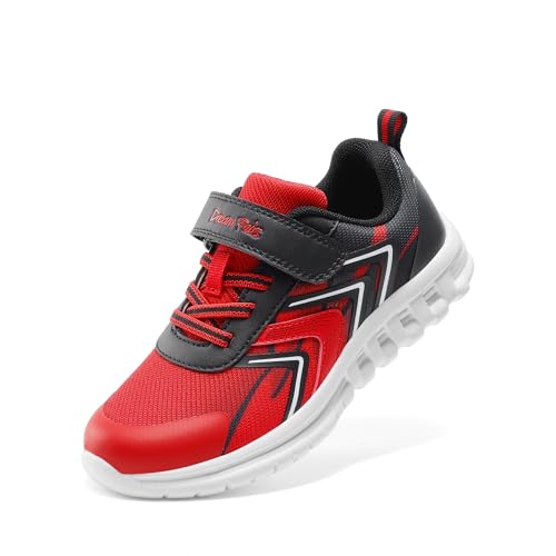 DREAM PAIRS Kids Sneakers Running 10 Toddler Red/Black