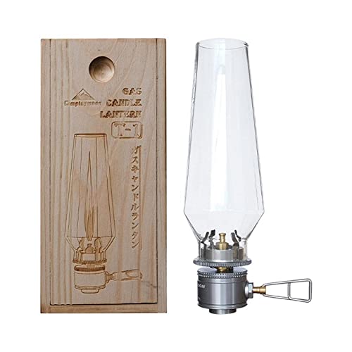 CHENXIAO Lanterne à gaz pour extérieur, lampe à bougie portable, lampe de camping, lampe à gaz et lanternes Cover