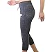 Nike Women's Gym Vintage Capris Anthracite/Sail Small