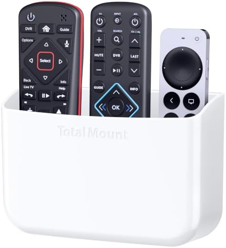 TotalMount Drop-Free Remote Holder – Removable Adhesive Strips – ...