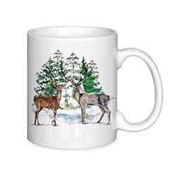 Reindeer Christmas Mug