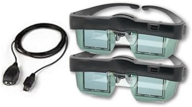 DLP 3D shutter glasses and transmitter pack for your compatible 3D HDTV (computer or converter required for some 3D content)