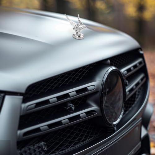 image for CHICAMPERA Vintage Eagle Hood Ornament Durable Plastic Engine Hood Dec