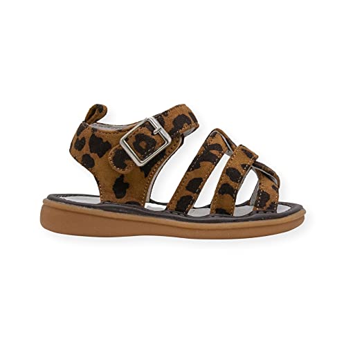 Image of Wee Squeak Toddler Squeaky Sandals with Removable Squeaker in Fun Styles & Colors for Boys and Girls
