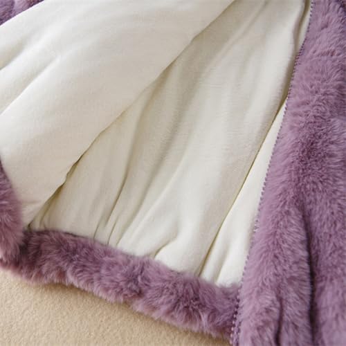 Toddler Girls Fleece Hoody Jackets Trendy Zip Up Casual Warm T𝐞ddy Coats Cute B𝐞ar Ears Fall Winter Outwear Tops3