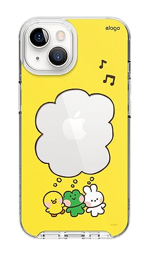 �yelago�z iPhone14 �Ή� �P�[�X ���C���t�����Y �������C�Z���X �L�����N�^�[ �O�b�Y �ϏՌ� �N���A �X�}�z�P�[�X [ Apple iPhone 14 �A�b�v�� �A�C�t�H��14 �Ή� �g�уP�[�X ] iPhone14�P�[�X LINE FRI