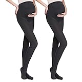 KUCI® Pregnant Women Maternity Pantyhose Opaque Tights 120 Denier