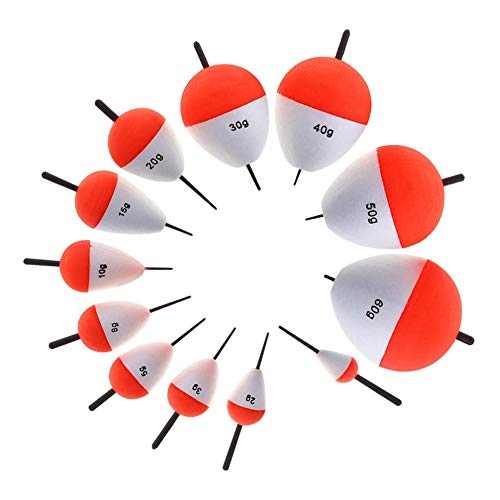 Flotador De Pesca, 14Pcs Flotadores Verticales De Pesca En El Mar Boya Bobbers Stick Fish Tackle Tools Accesorio