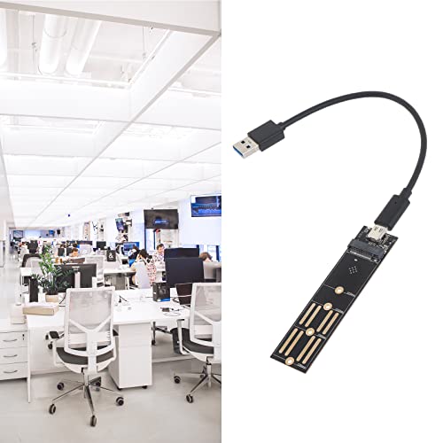 Adaptador SSD NVMe M/B+M a USB 3.1 Dual-Protocol miniatura 2