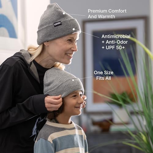 Image of Lambs HAVN EMF-Proof Beanie - WaveStopper Silver - EMF Protection Blocks 99% of Radiation - Faraday Hat