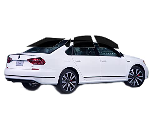 AUTOTEK Precut Windows Tint Film All Sides Cars Sun Blocking Protection Privacy Anti Shatter Glass 2 Ply Film Any Tint Shade kit for Volkswagen Passat 2012-2019