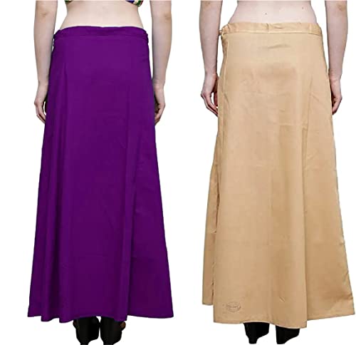 Image of Plus Size Cotton Petticoat for Women Combo (Size S to 6XL)