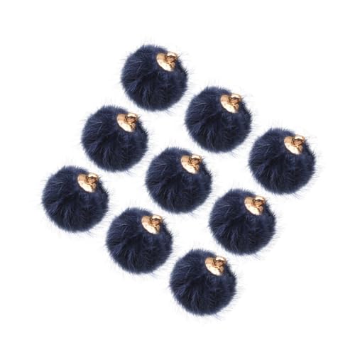 Pompons pour bijoux créatifs et accessoires de boucles d'oreilles rose diy