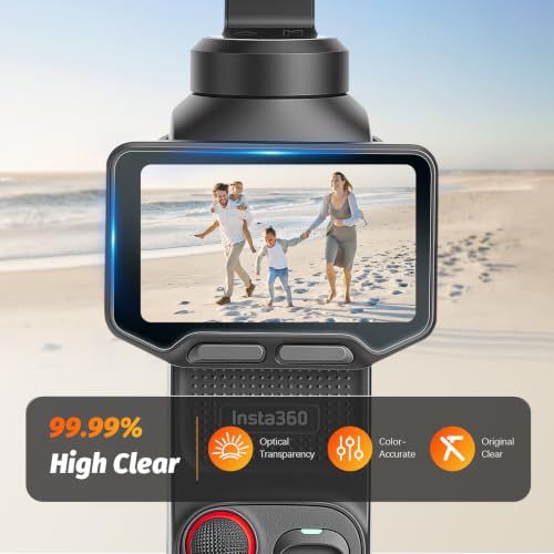 Image of AMAZEAR Lens Screen Protector for Insta360 Luna Ultra (6 Pack), Insta 360 Luna Ultra Accessories Tempered Glass Lens Screen Cover, 9H, HD, Bubble-Free, Scratch Resistant