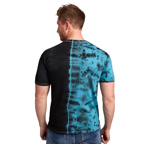 Dragon Ball Z Goku Kanji Adult Blue-Green Short Sleeve Tee3