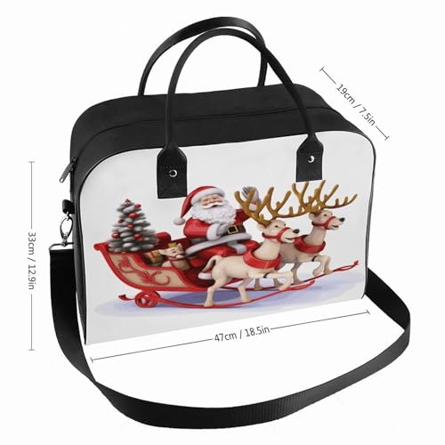 Bolsa de nylon para portátil estilo trineo de reno miniatura 2