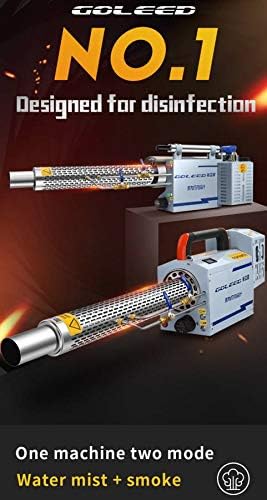 Muss #1 Thermal Dry Fogger Smoke+Mist Machine Disinfection ULV Sprayer S1020L