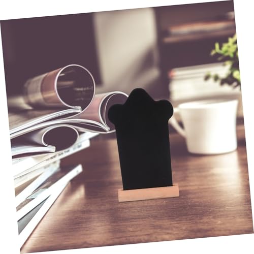 Mini Coffin-shaped Chalkboard Signs effaçables pour buffet