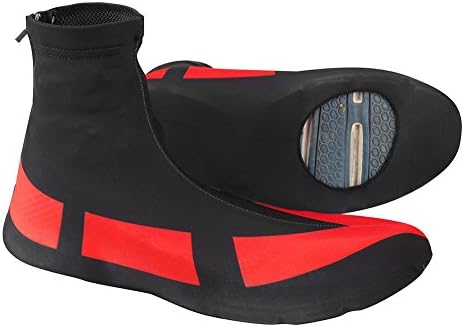 Dilwe 1 Paar Radfahren Überschuhe Schuhe Abdeckung Outdoor Sports Bike Shoes Covers wasserdichte Wärmer für Mountain Road Radfahren Aktivität