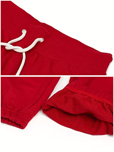 Image of U.S. POLO ASSN. Womens Sweatpants - Women Joggers Sweats with Logo Print - French Terry Poly-Cotton