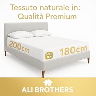 Coprimaterasso Impermeabile – Protezione Per Materasso-Traspirante, Antiacaro – Protezione Letto Lavabile, Top in Spugna Morbida, Vestibilità con Angoli Elasticizzati (Matrimoniale (180x200+27CM))