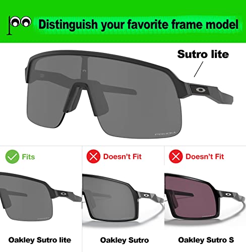 Image of Polarized Lenses Replacement for Oakley Sutro Lite Sunglasses OO9463-2 Sets