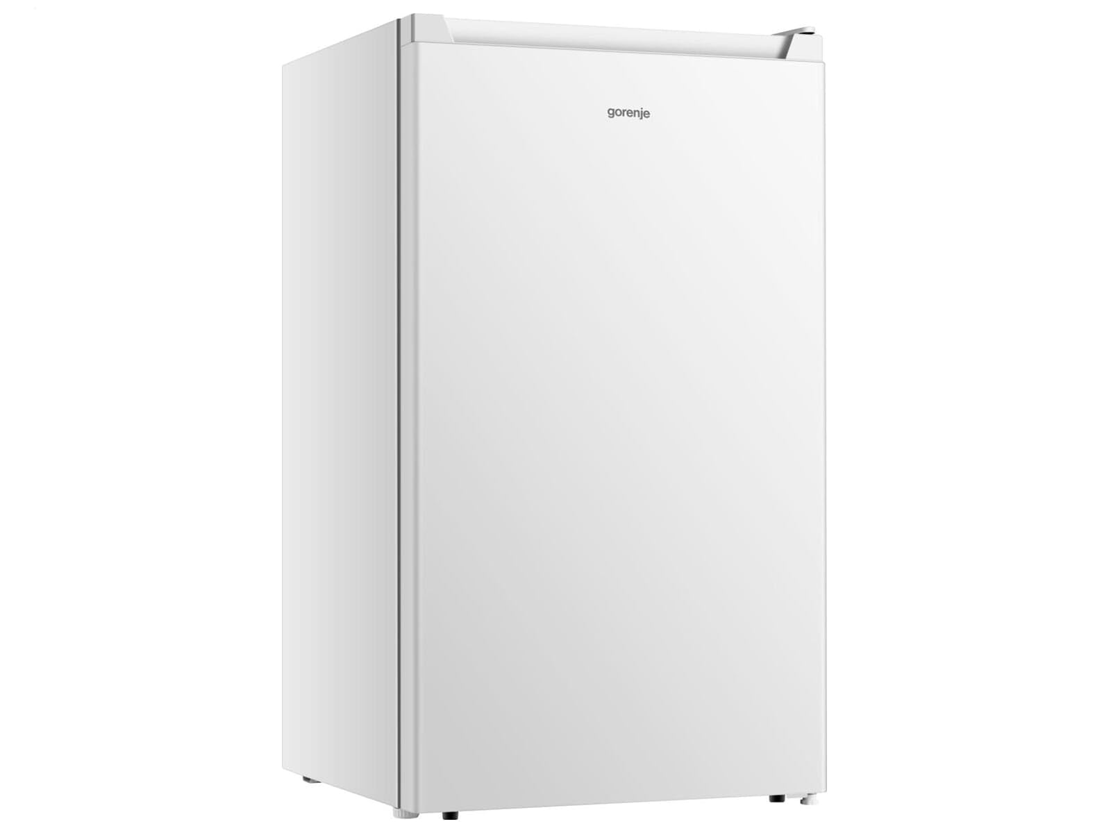 Gorenje RB39EPW4 lodówka stołowa z zamrażalnikiem/wolnostojąca/EEK E / 38 dB / 82 litry/CrispZone/oświetlenie LED/wymienne zawiasy drzwi/wys. x szer. x gł.: 84,2 x 47,5 x 44,8 cm/biała