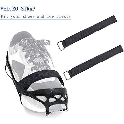 Zsflzs 2 ICE CLEATS Cleats,Highly Elastic Traction Cleats Grippers thumb #2