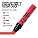 Krink K-55 Red Paint Marker - Vibrant and Opaque Fine Art Acrylic Paint Pens for Smooth Surfaces - Acrylic Paint Markers for Metal Paper and Painted Surfaces - Graffiti Markers for Signs and More