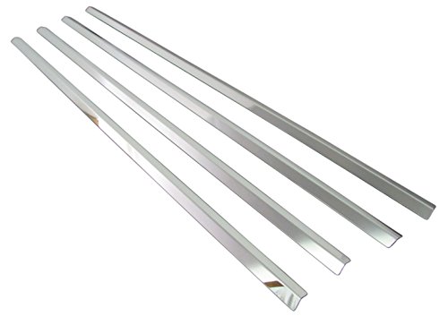 BRIGHTZ エクストレイル T31系 超鏡面クロームメッキステンレスウィンドウモール 4PC 【 WIN-SIL-044 】 3404