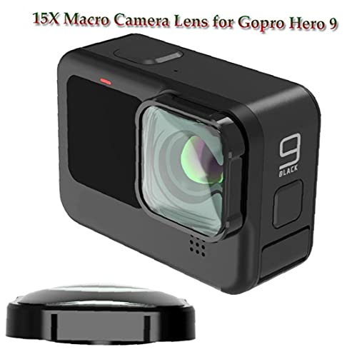 Macro Lens Vervangbare 15X Macro Action Camera Close-up Filter Optisch Glas Extra Lenzen Accessoires voor GoPro Hero 9… - Image 4