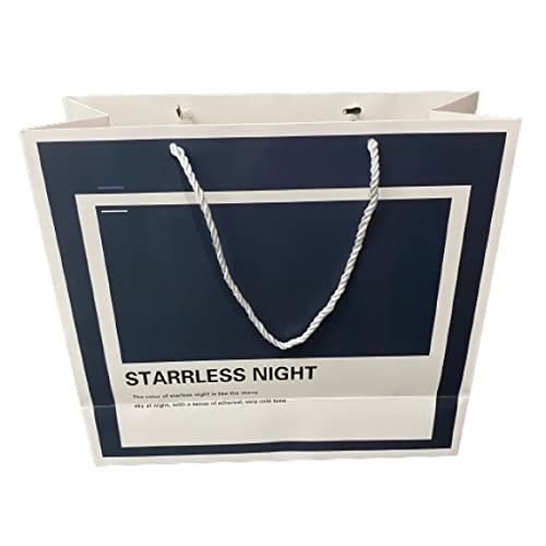 Sacola Bolsa Embalagem de Papel para Presentes 36X32X14 (Azul)
