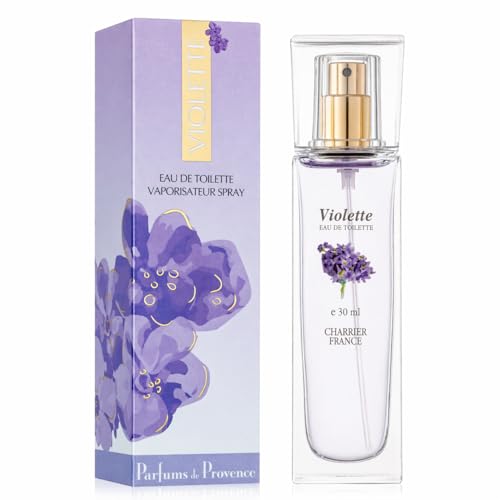 Charrier Parfums Gamme Provence, Spray Eau de Toilette, Violet, Floral, 30 ml