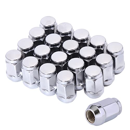 Tuercas cromadas M12 x 1.5 para mantenimiento seguro antes de viajar en coche