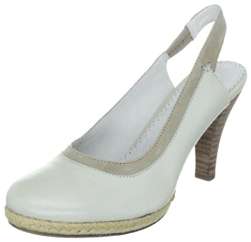 Centro Girls' Comfortabel Sling Offwhite Leder Sandals 38