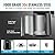 VEVOR Water Distiller, 4L/ 1.05 Gallon Pure Water Distilling for Home Countertop, 750W Distilled Water Maker, 304 Stainless Steel Interior Stiller Water Making Machine to Make Clean Water, Black