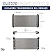 Spectra Premium CU2370 Radiator With TOC and EOC - 34-1/16