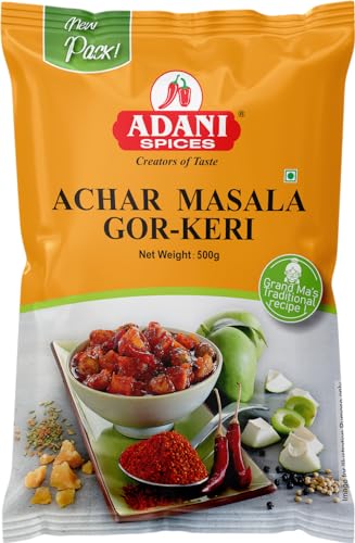 Image of Adani Spices Gor Keri Pickle masala | Sweet Mango Pickle masala |500 g