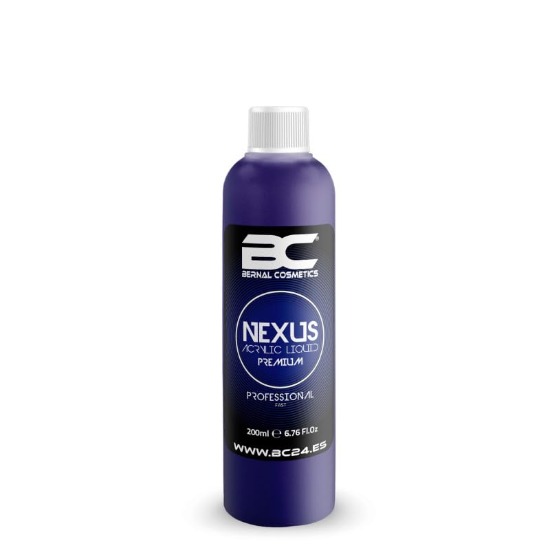 Liquido Acrilico Monomero para uñas acrilicas 200ml | Secado Rapido | Líquido Acrílico Premium 200ml Professional (Secado Rápido) |Bernal Cosmetics