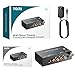 YGiTK Phono Turntable Preamp, Mini Preamplifier with RCA Input & 6.35MM Headphone and RCA Output, Low Noise Operation for MM Electronic Stereo Audio Hi-Fi Phonograph/Record Player 12V DC Power Adapter