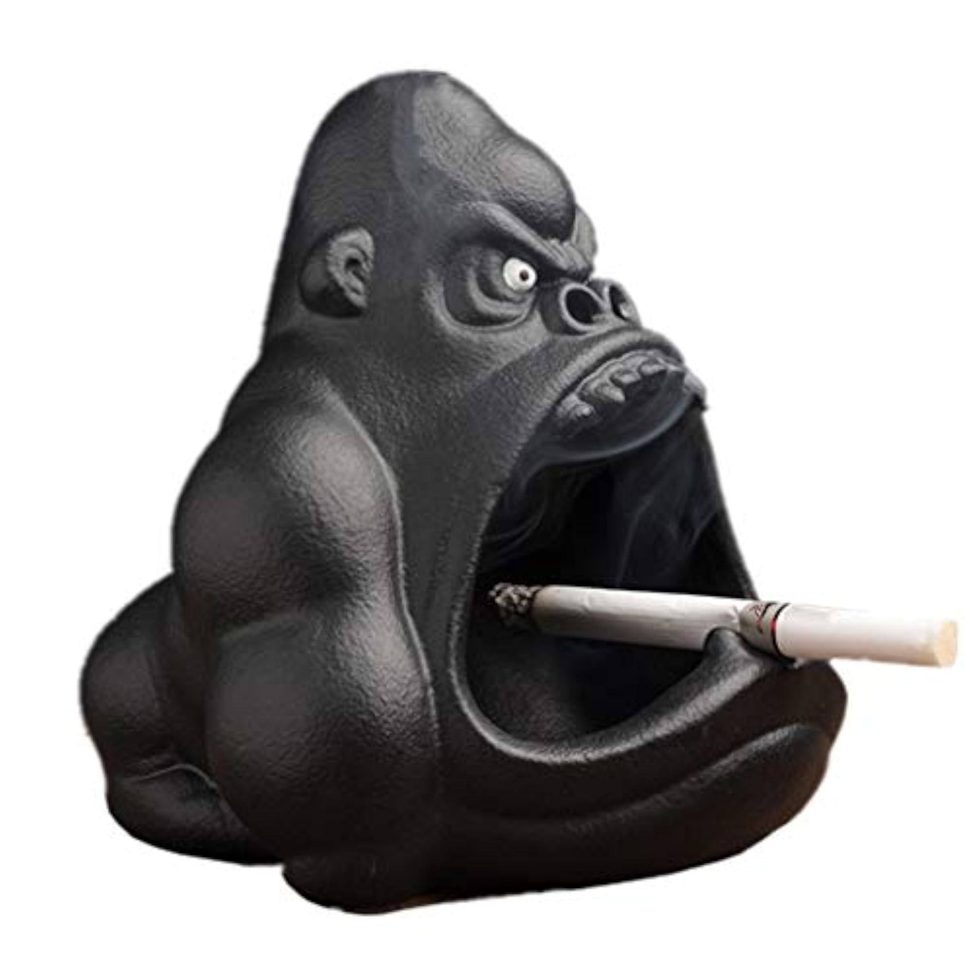 Cool Gorilla Ashtray, Windproof Ceramic Design