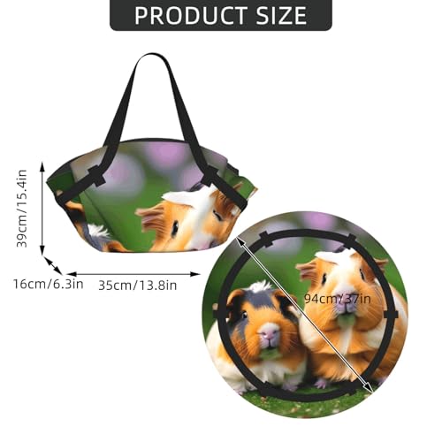 Sac de camping pliable cochon d'inde lit de parc extérieur