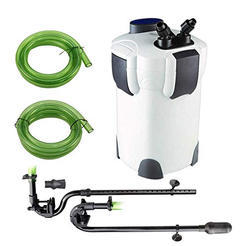 Filtro externo para aquário SunSun HW-302 de 3 estágios, vazão de aproximadamente 1.000 L/h, 1 unidade