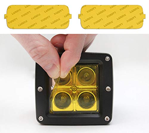 Lamin-x Custom Fit Yellow Fog Light Covers for Chevy Corvette C6 Z06 (06-13)