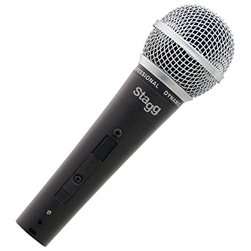 Stagg Sdm50 Dynamic Vocal Microphone With Xlr Cable #TOP1