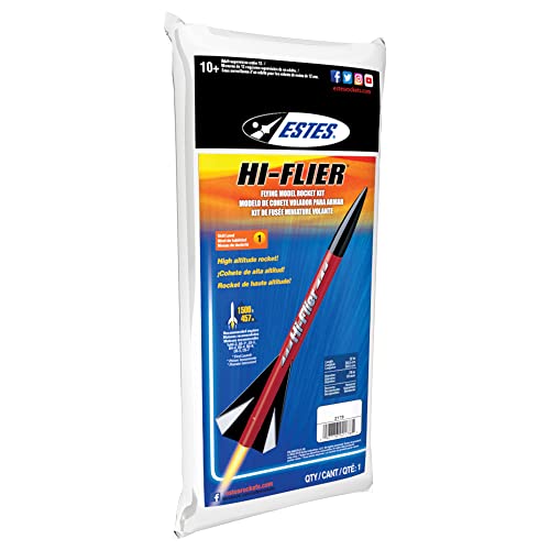 Estes Hi-Flier Flying Model Rocket Kit, ages 10 and up with Adult Supervision under 12 - Image 9